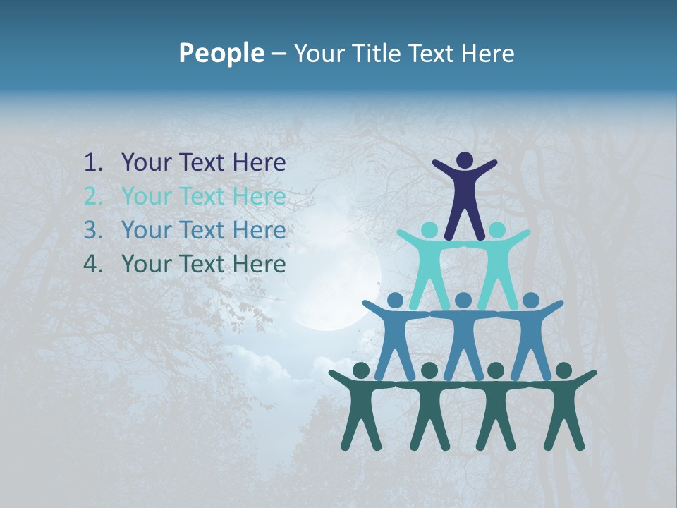 Moonlight Night PowerPoint Template