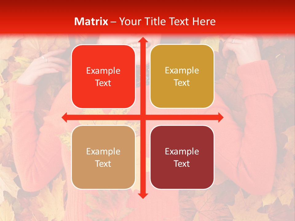 Maple Orange Teen PowerPoint Template