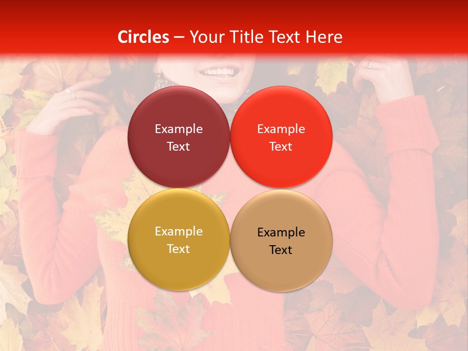 Maple Orange Teen PowerPoint Template