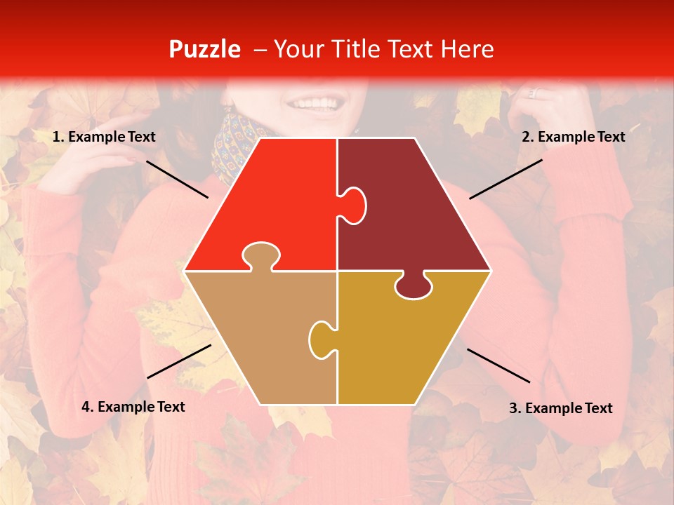 Maple Orange Teen PowerPoint Template