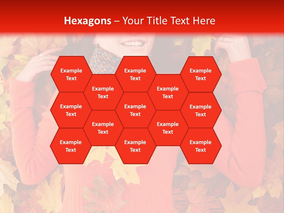 Maple Orange Teen PowerPoint Template