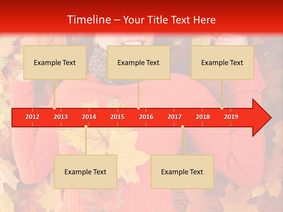 Maple Orange Teen PowerPoint Template