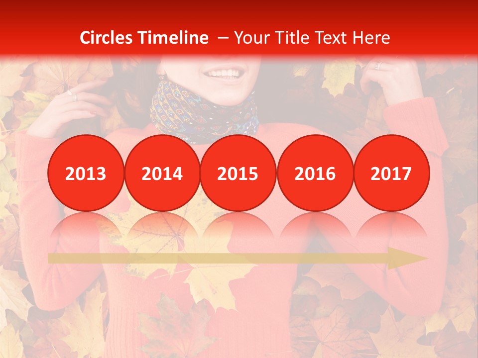 Maple Orange Teen PowerPoint Template