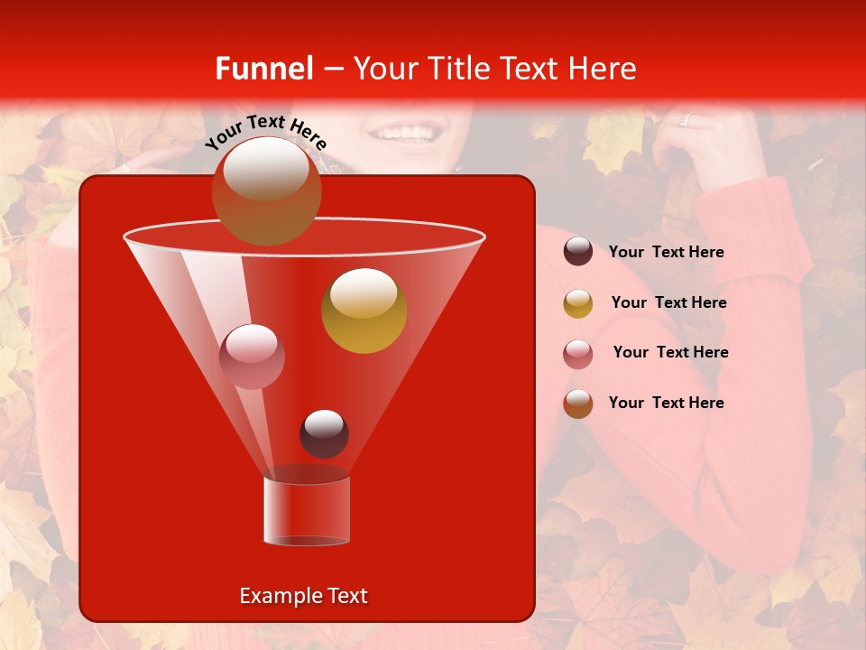 Maple Orange Teen PowerPoint Template