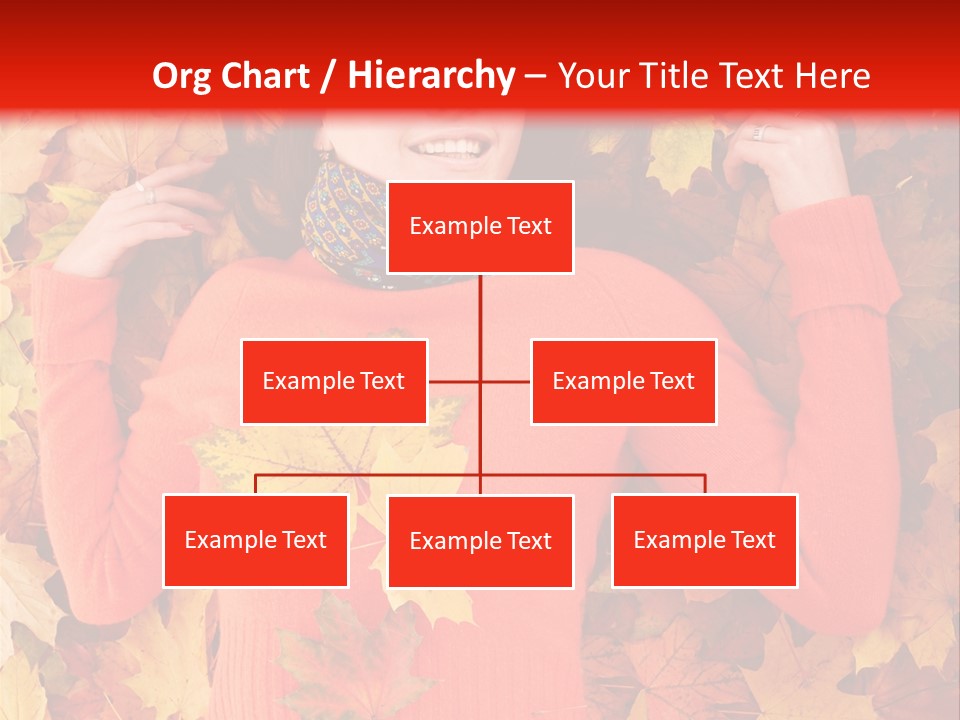 Maple Orange Teen PowerPoint Template