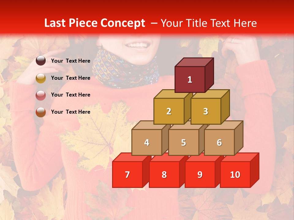 Maple Orange Teen PowerPoint Template