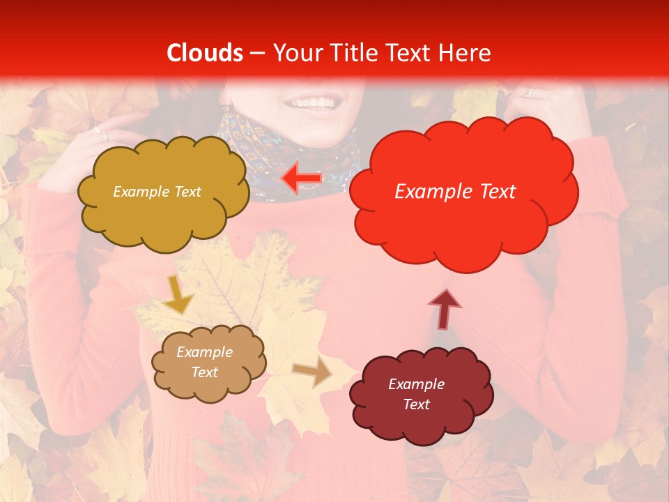 Maple Orange Teen PowerPoint Template