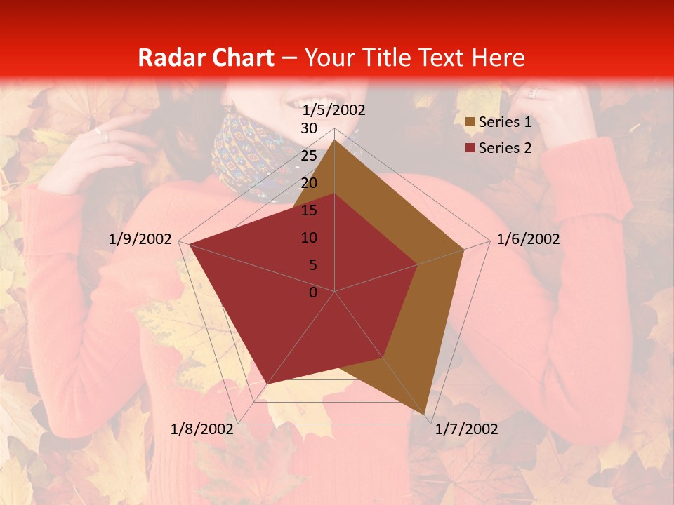 Maple Orange Teen PowerPoint Template