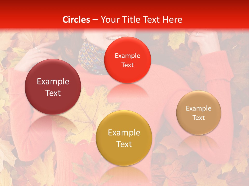 Maple Orange Teen PowerPoint Template