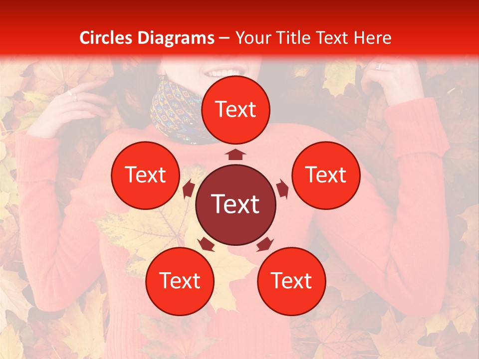 Maple Orange Teen PowerPoint Template