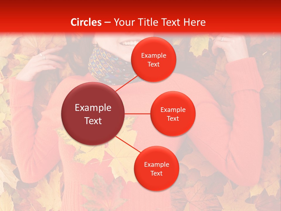 Maple Orange Teen PowerPoint Template