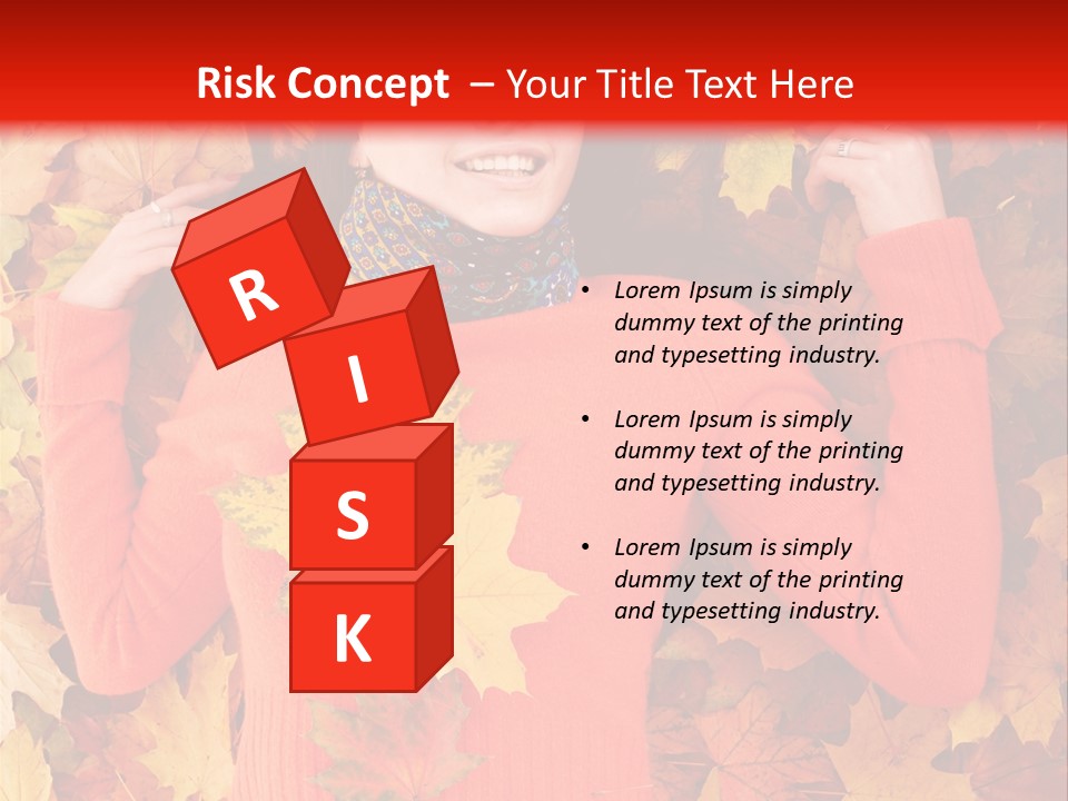 Maple Orange Teen PowerPoint Template