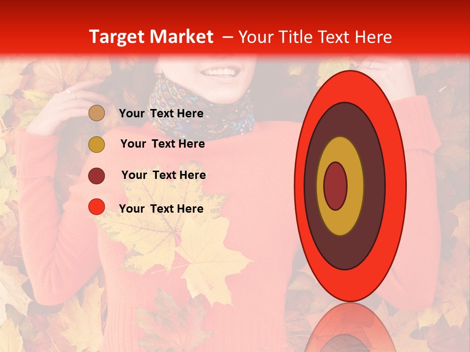 Maple Orange Teen PowerPoint Template