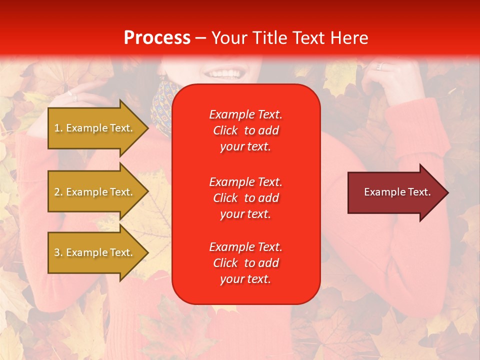 Maple Orange Teen PowerPoint Template