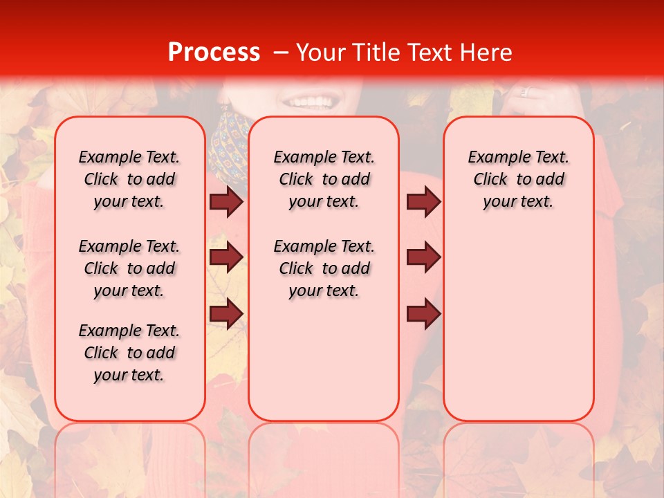 Maple Orange Teen PowerPoint Template