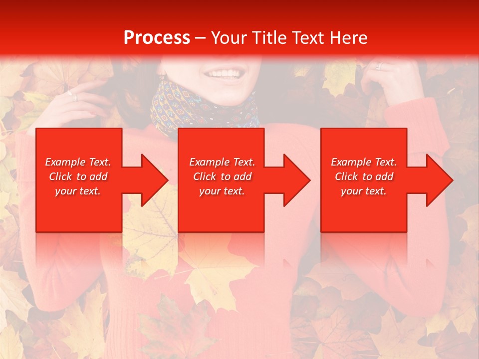 Maple Orange Teen PowerPoint Template