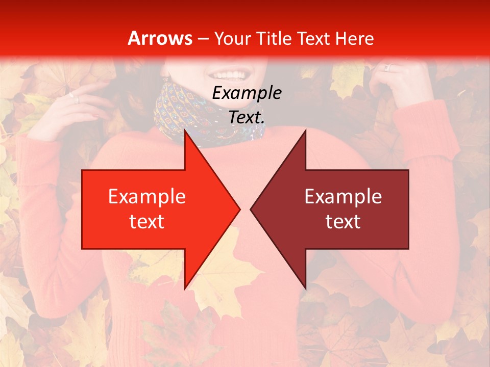 Maple Orange Teen PowerPoint Template