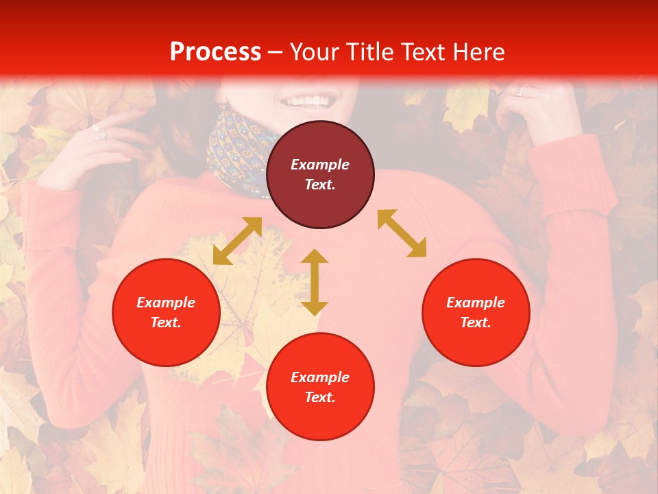 Maple Orange Teen PowerPoint Template