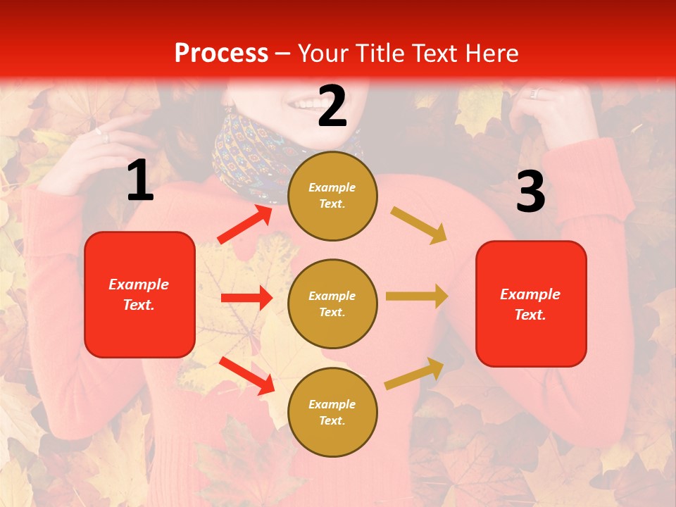 Maple Orange Teen PowerPoint Template