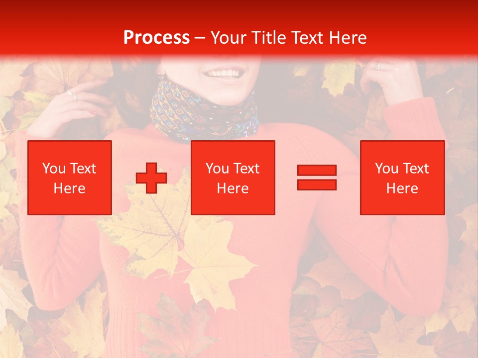 Maple Orange Teen PowerPoint Template