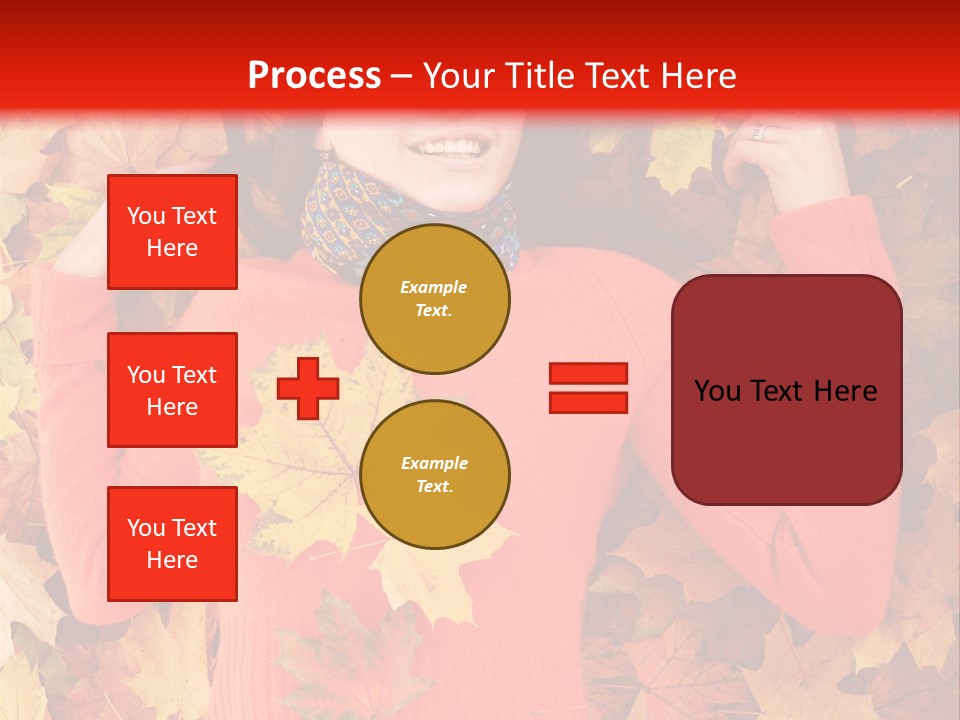 Maple Orange Teen PowerPoint Template