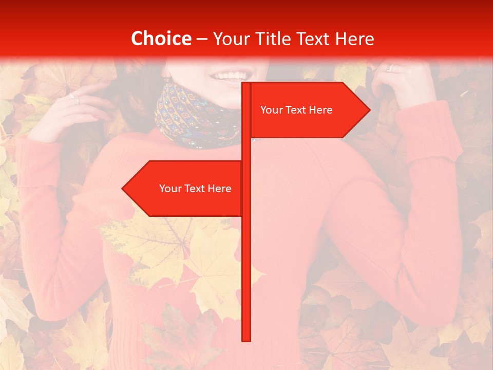 Maple Orange Teen PowerPoint Template