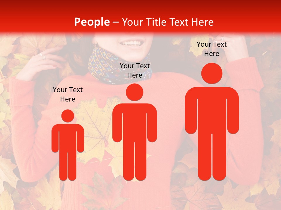 Maple Orange Teen PowerPoint Template