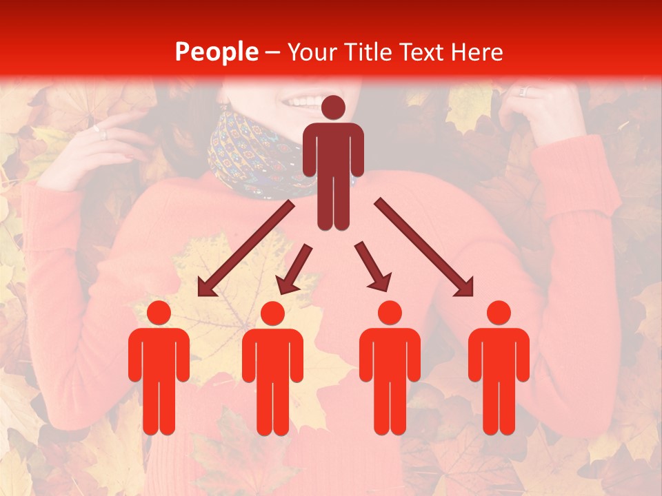 Maple Orange Teen PowerPoint Template