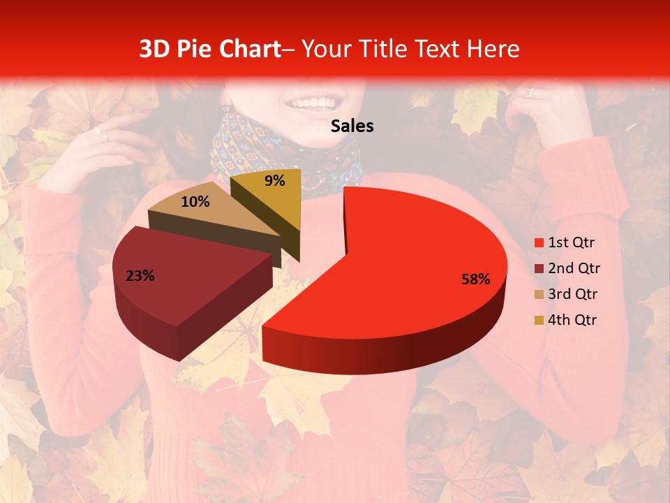 Maple Orange Teen PowerPoint Template