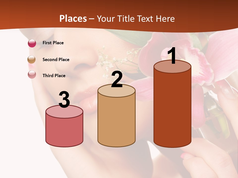 Nature Clean Orchid PowerPoint Template