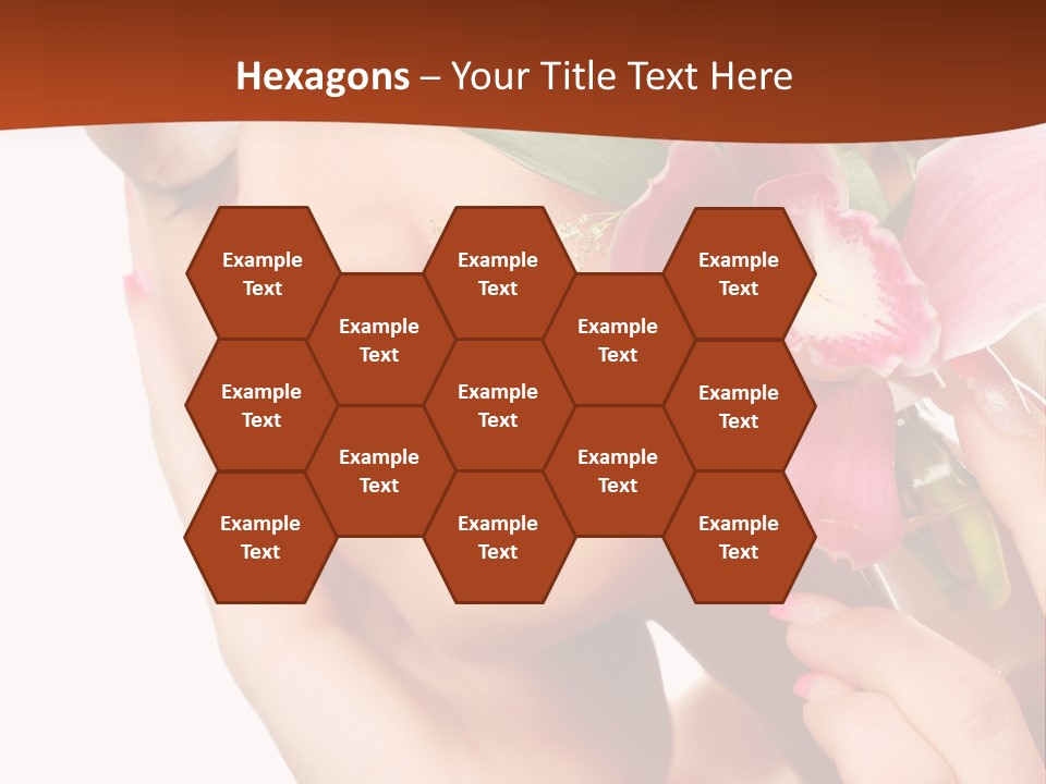 Nature Clean Orchid PowerPoint Template