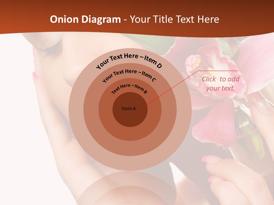 Nature Clean Orchid PowerPoint Template