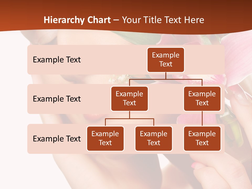 Nature Clean Orchid PowerPoint Template