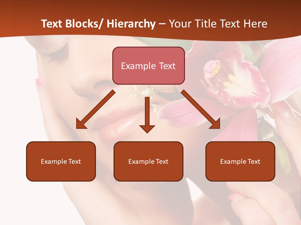 Nature Clean Orchid PowerPoint Template