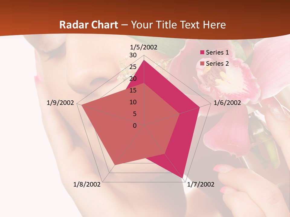 Nature Clean Orchid PowerPoint Template