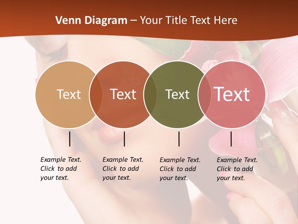 Nature Clean Orchid PowerPoint Template