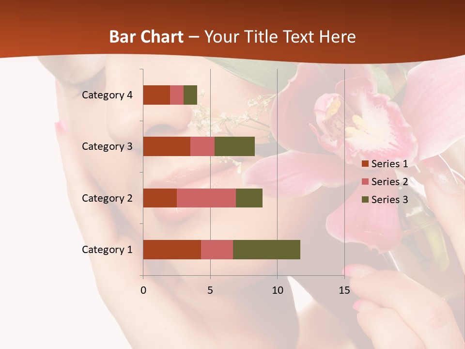 Nature Clean Orchid PowerPoint Template