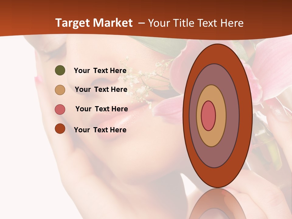 Nature Clean Orchid PowerPoint Template