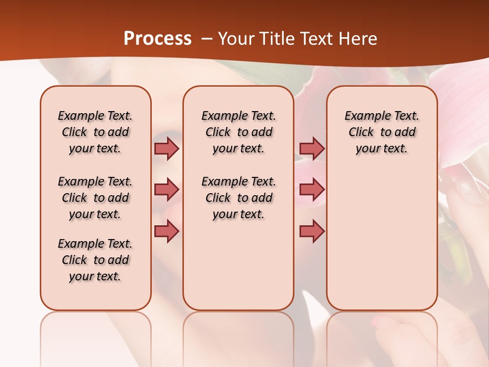 Nature Clean Orchid PowerPoint Template