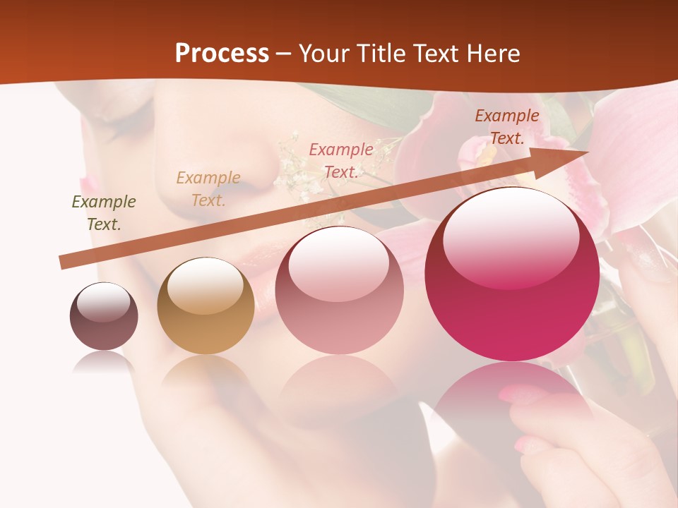 Nature Clean Orchid PowerPoint Template