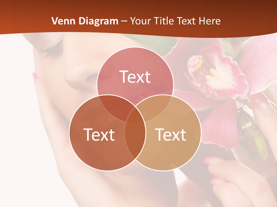 Nature Clean Orchid PowerPoint Template