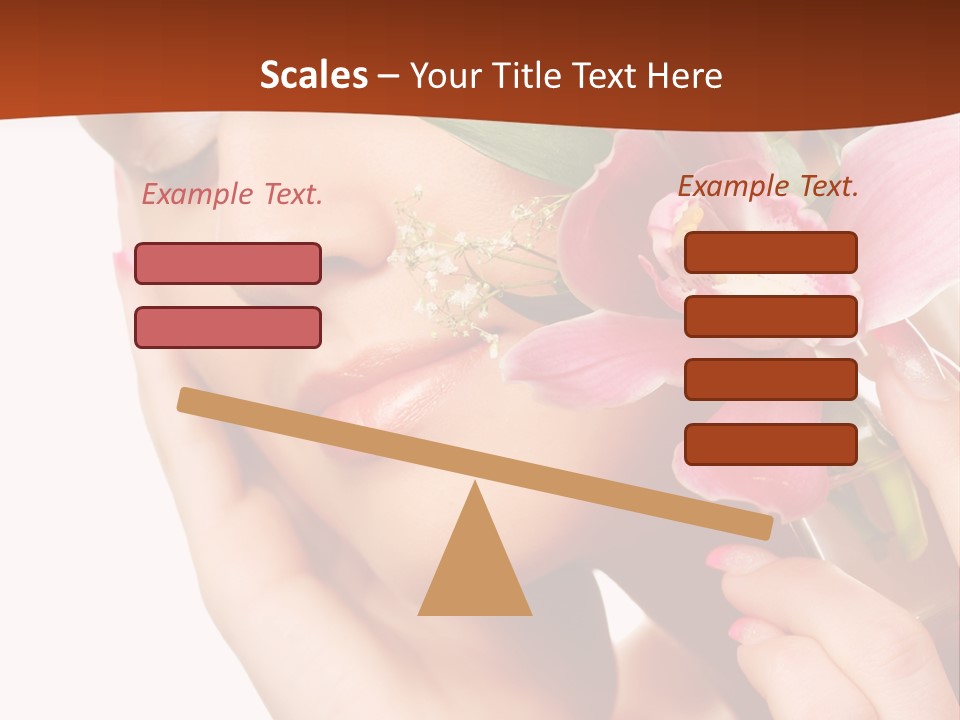 Nature Clean Orchid PowerPoint Template