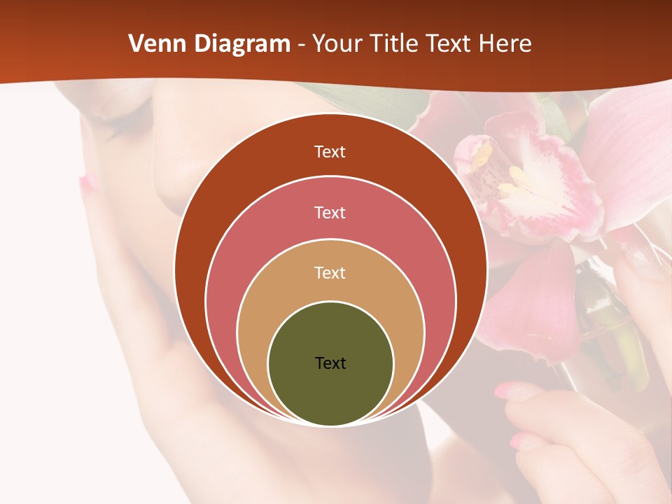 Nature Clean Orchid PowerPoint Template