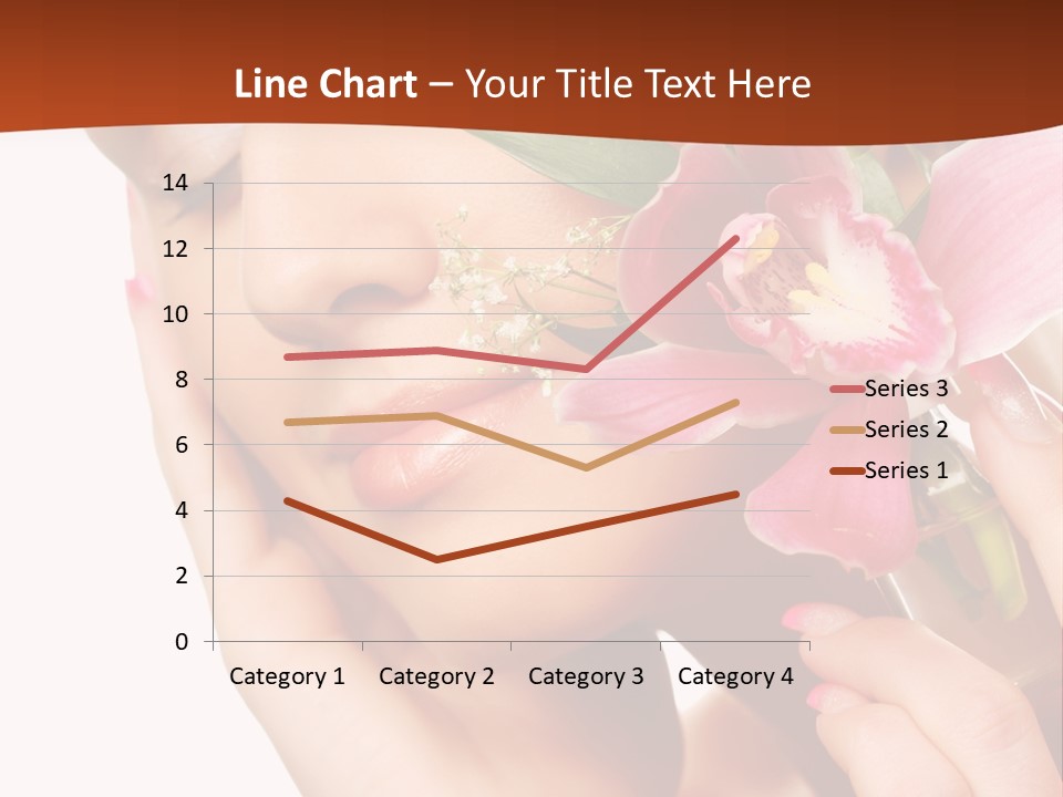 Nature Clean Orchid PowerPoint Template
