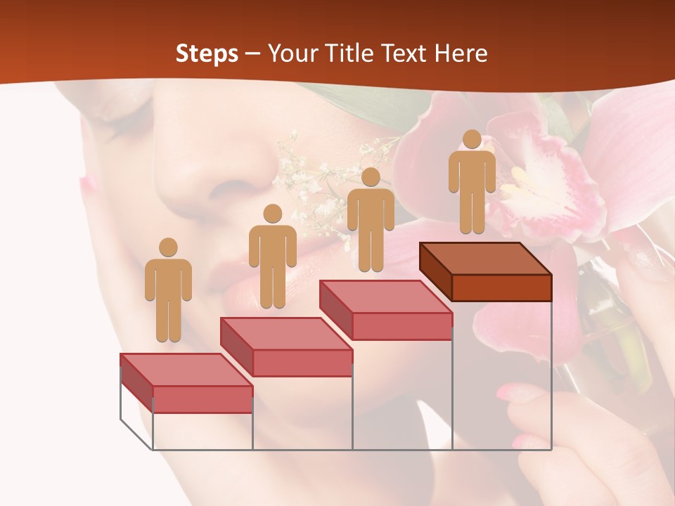 Nature Clean Orchid PowerPoint Template