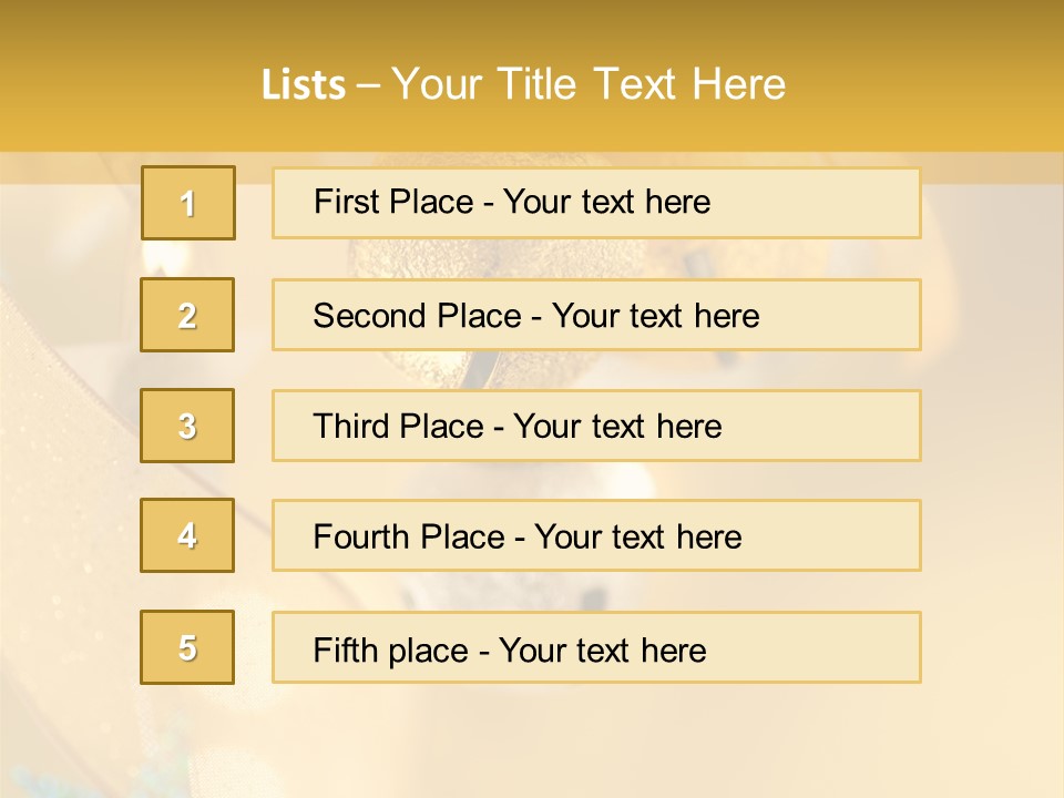 Writing Humorou Table PowerPoint Template