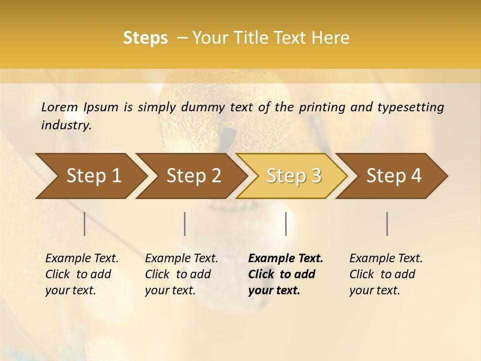 Writing Humorou Table PowerPoint Template