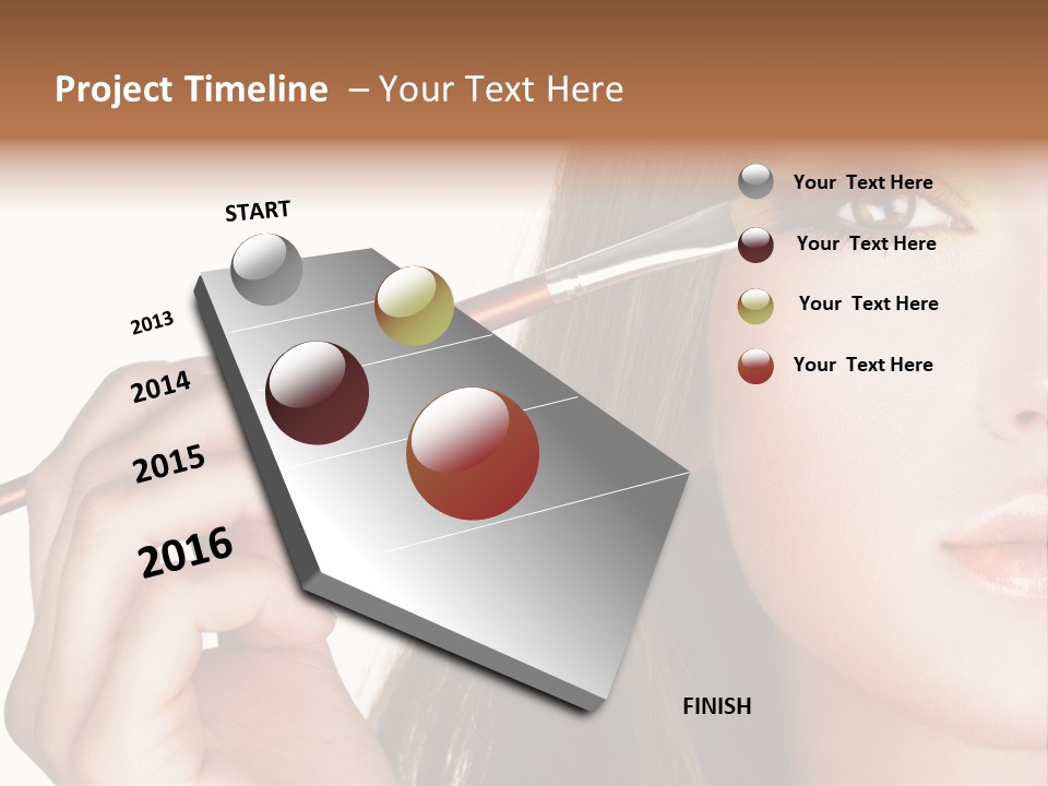 Make Up Workshop PowerPoint Template