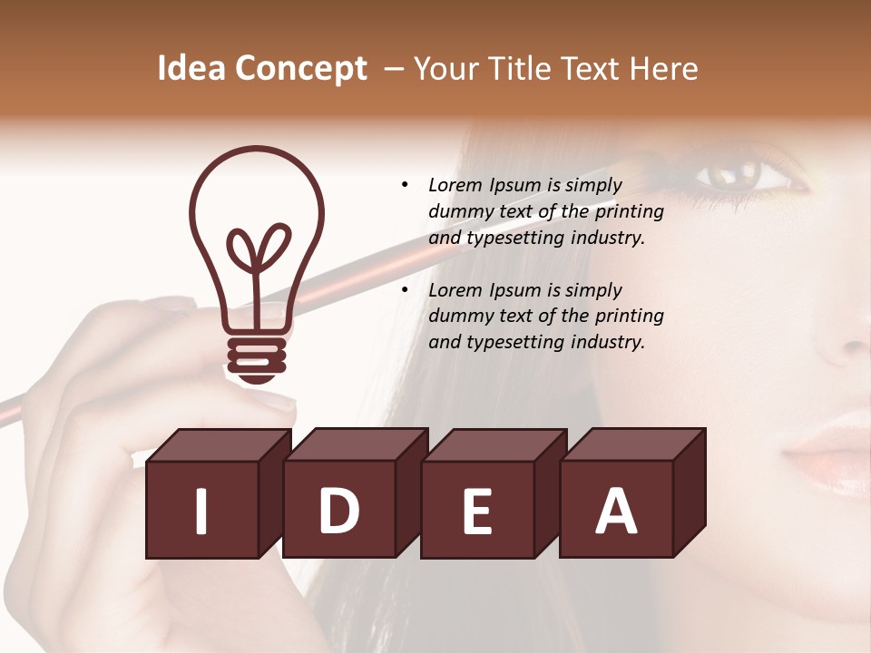 Make Up Workshop PowerPoint Template