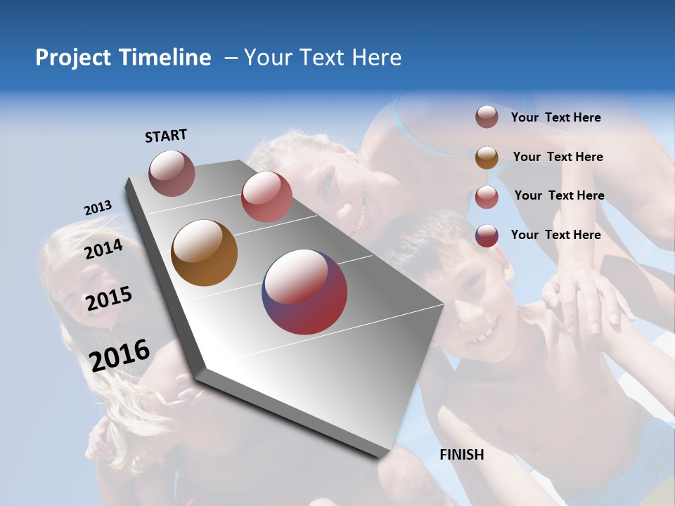 Kids Summer Vacation PowerPoint Template